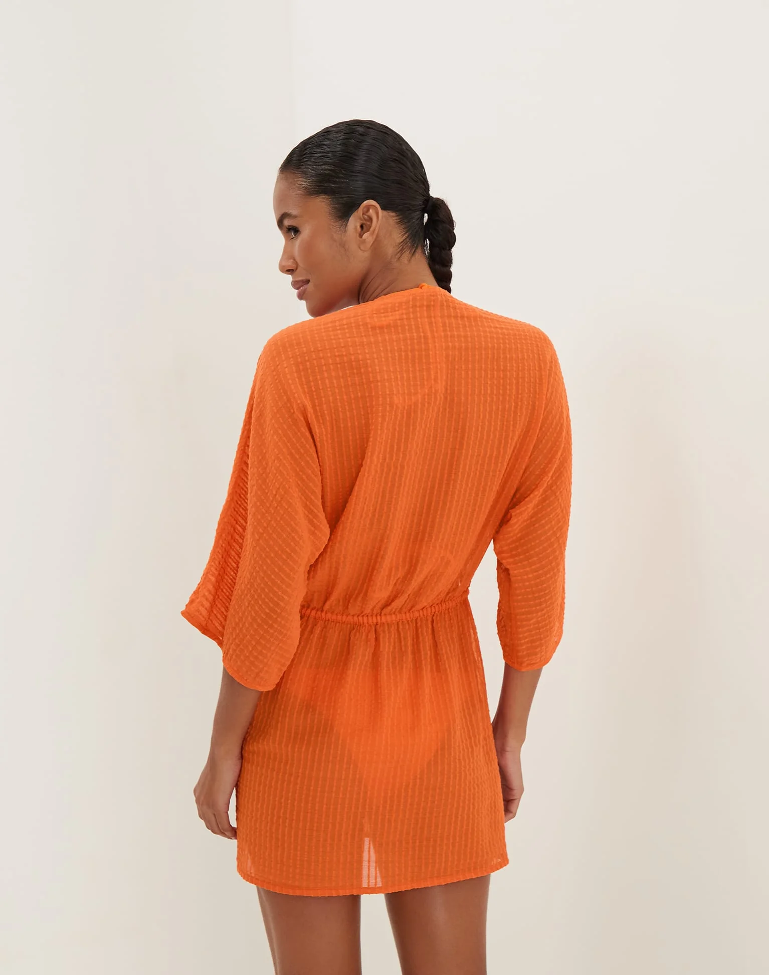 Allie Short Cover Up (Exchange Only) - Marigold - Image 3
