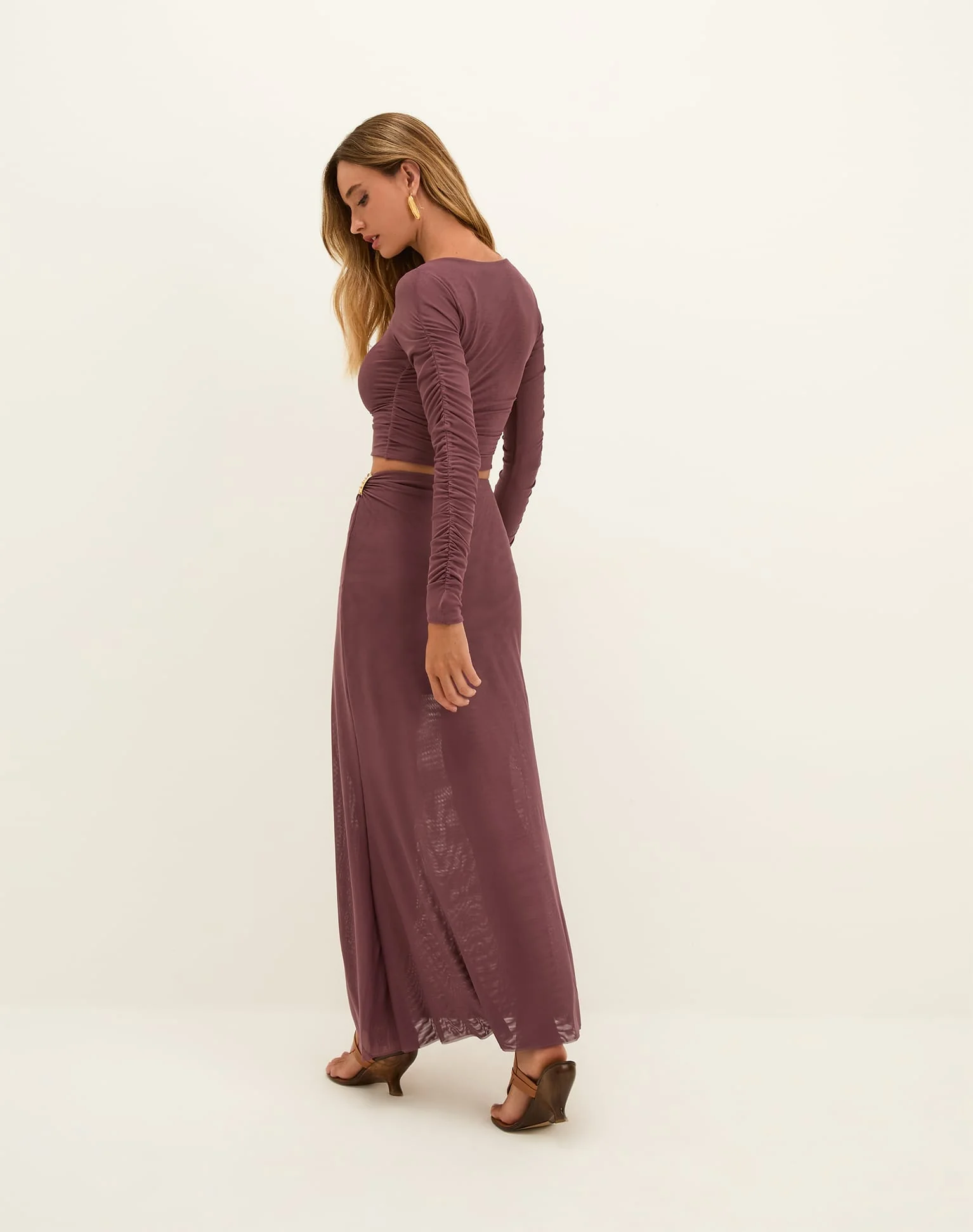 Amira Detail Long Skirt - Soulmate - Image 3