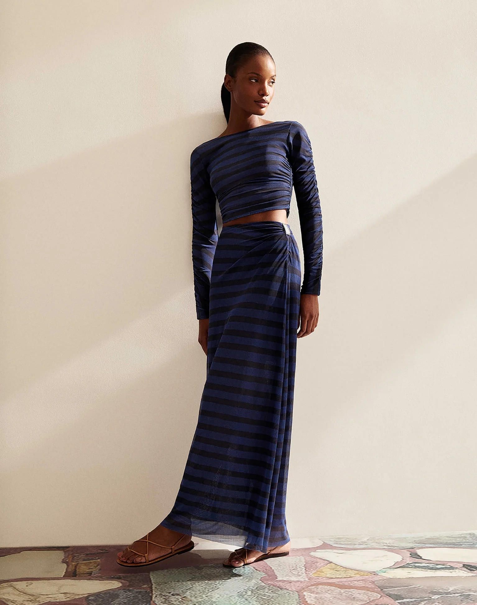 Amira Detail Long Skirt - Harmonie - Image 3