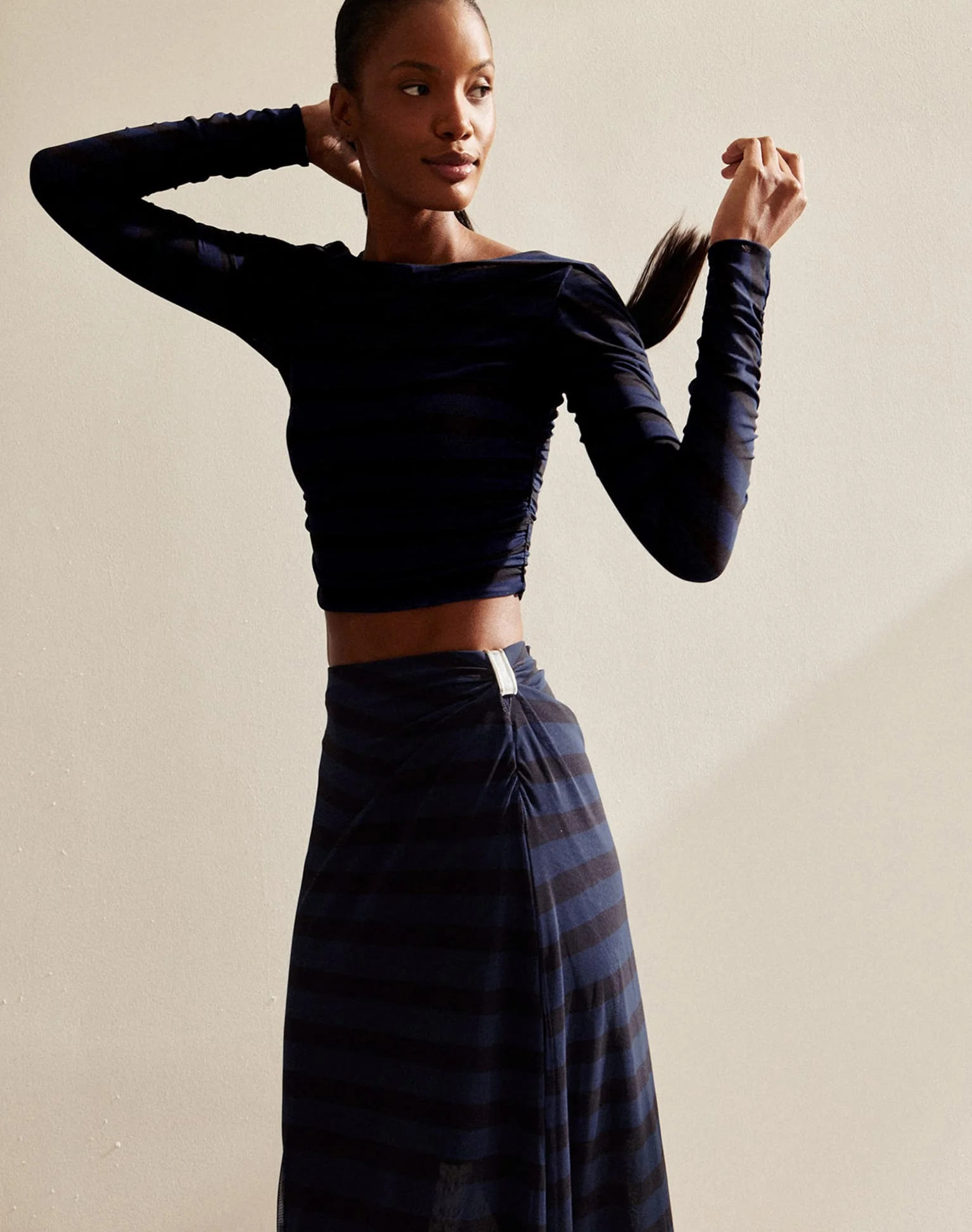 Amira Detail Long Skirt - Harmonie - Image 5