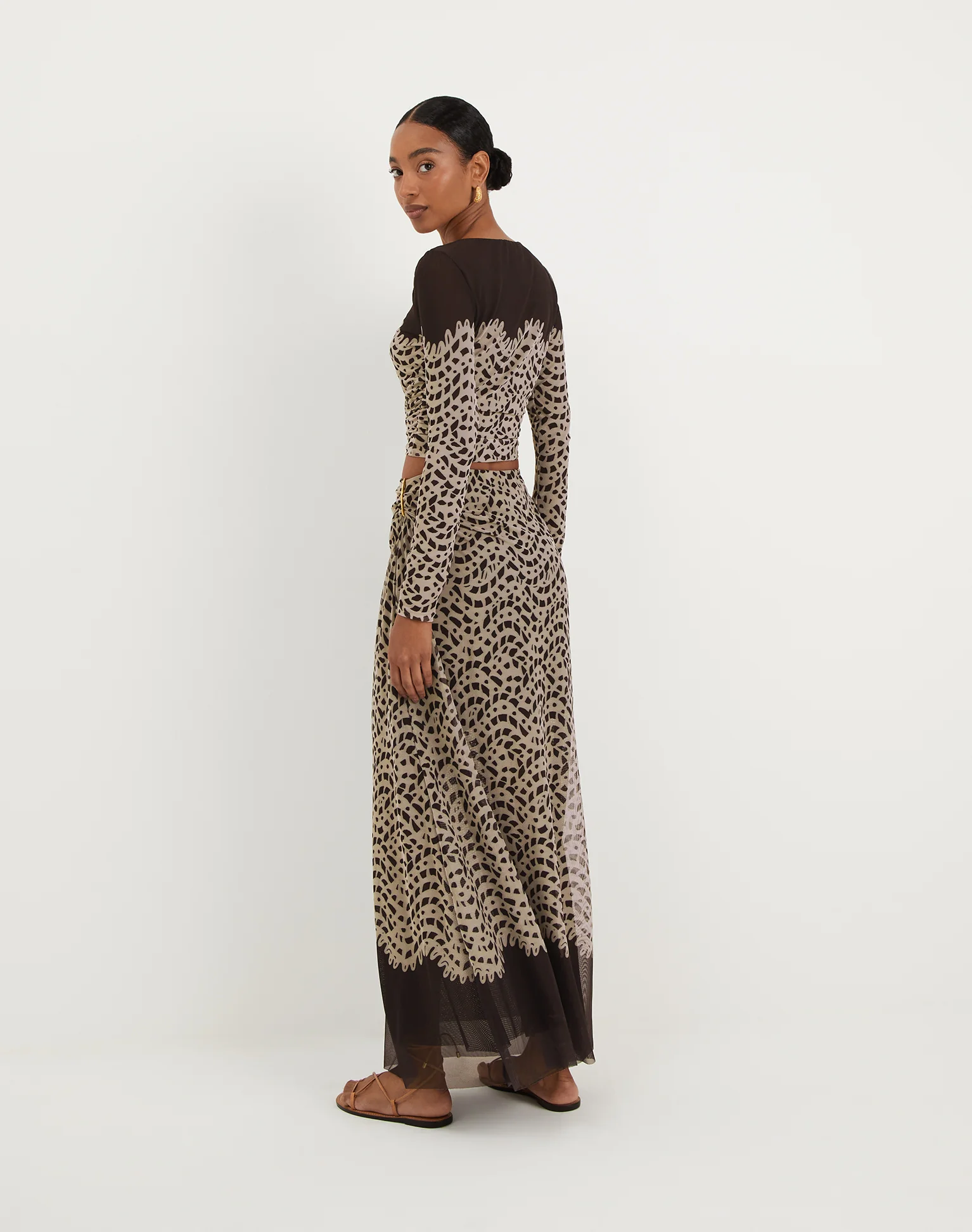 Amira Detail Long Skirt - Poeme - Image 4