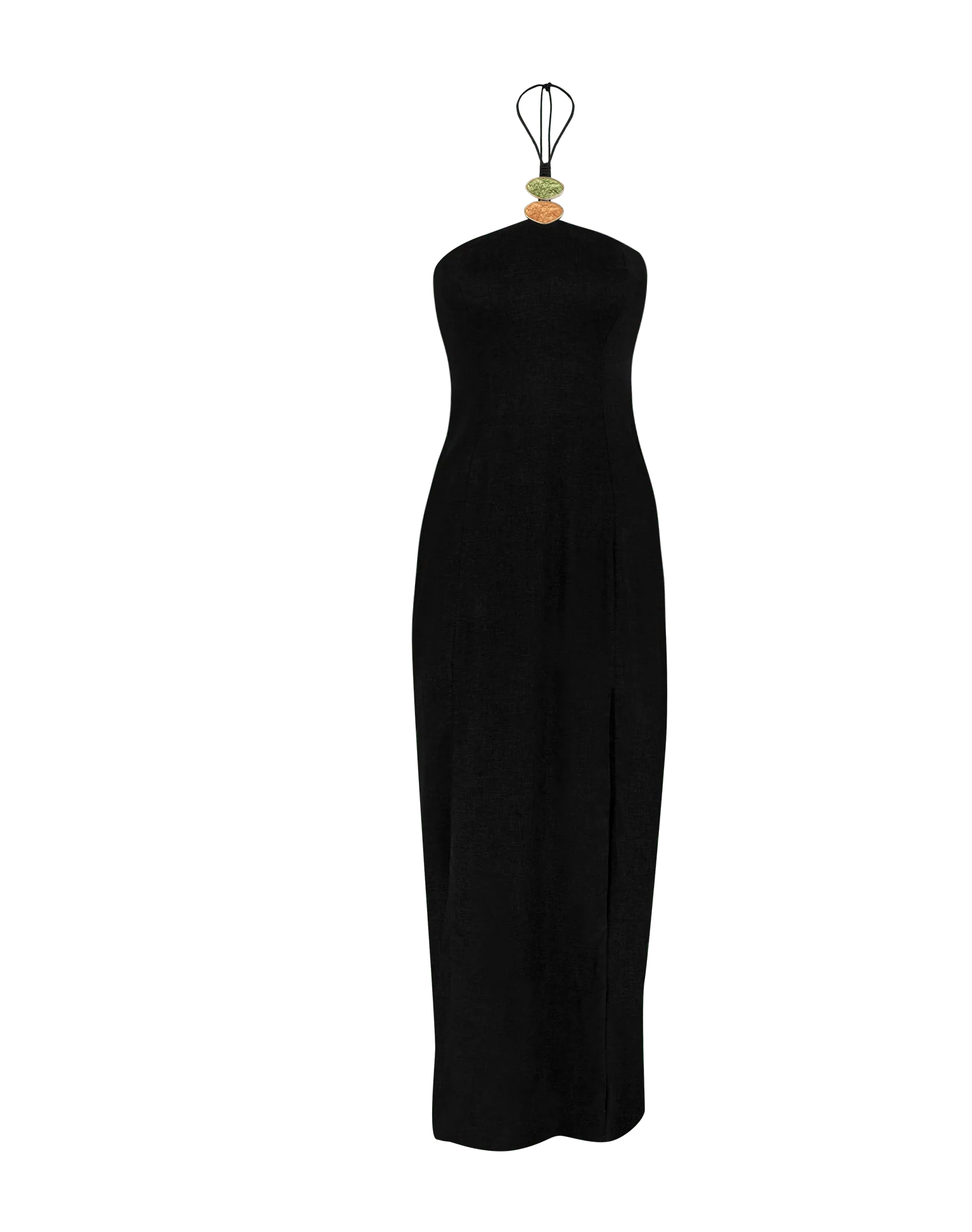 Arden Midi Dress - Black - Image 5