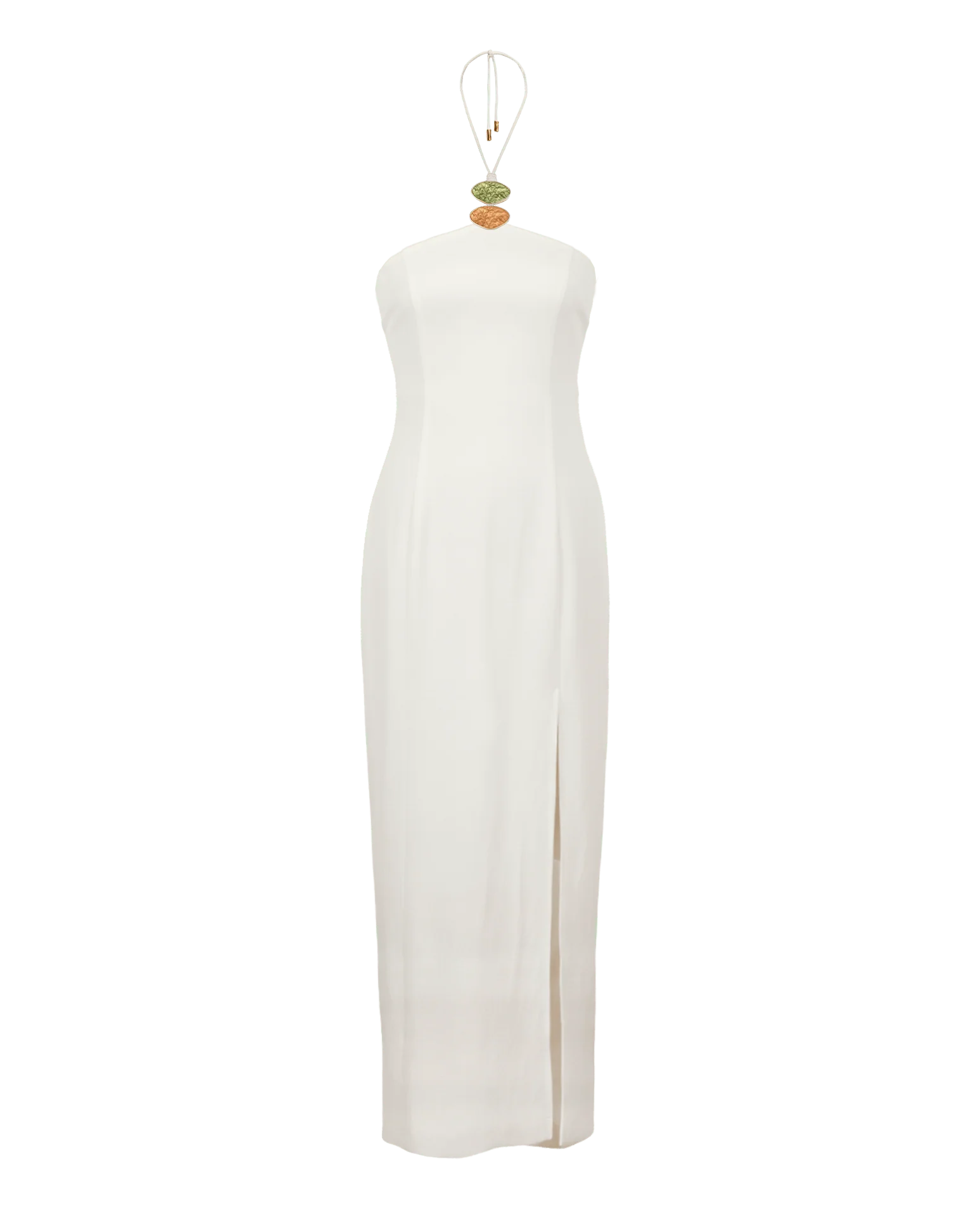 Arden Midi Dress - Off White - Image 5