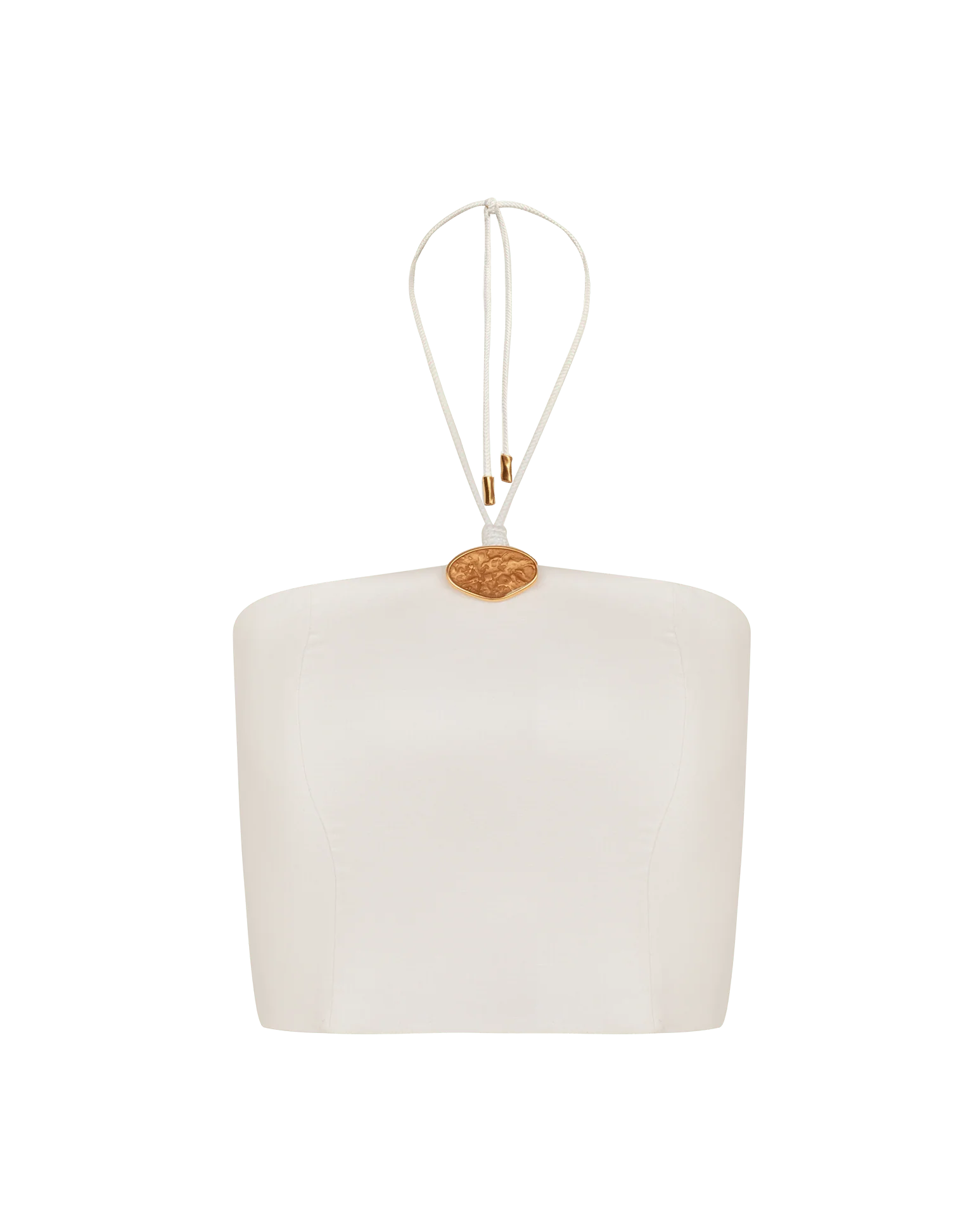 Arden Halter Top - Off White