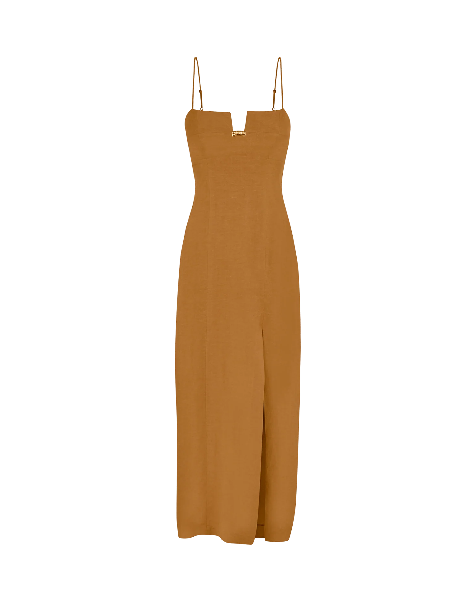 Bel Midi Dress - Toffee - Image 4