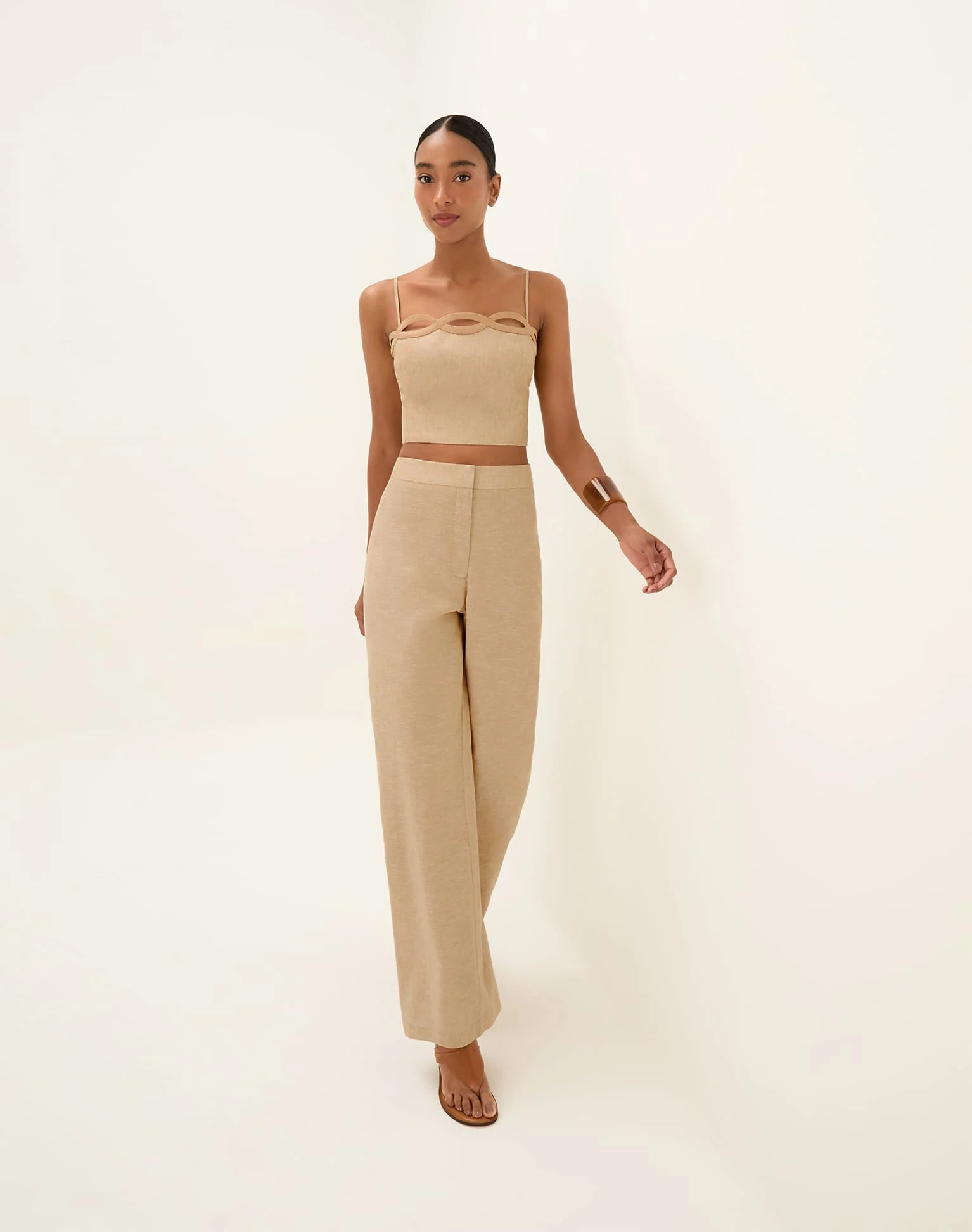 Bianca Pants - Raffia - Image 2