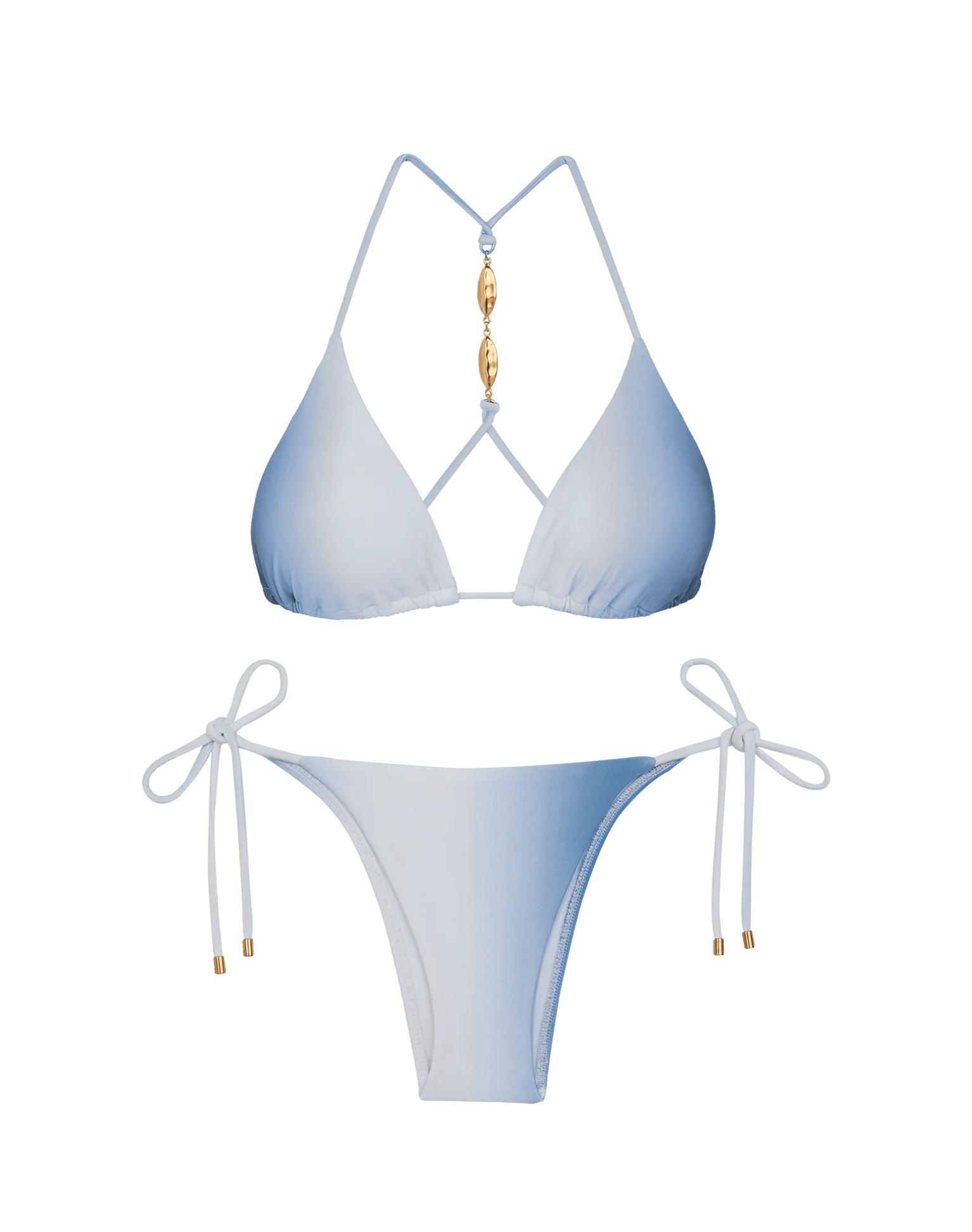 Elsie T Back Tri Top - Blue Moon - Image 6