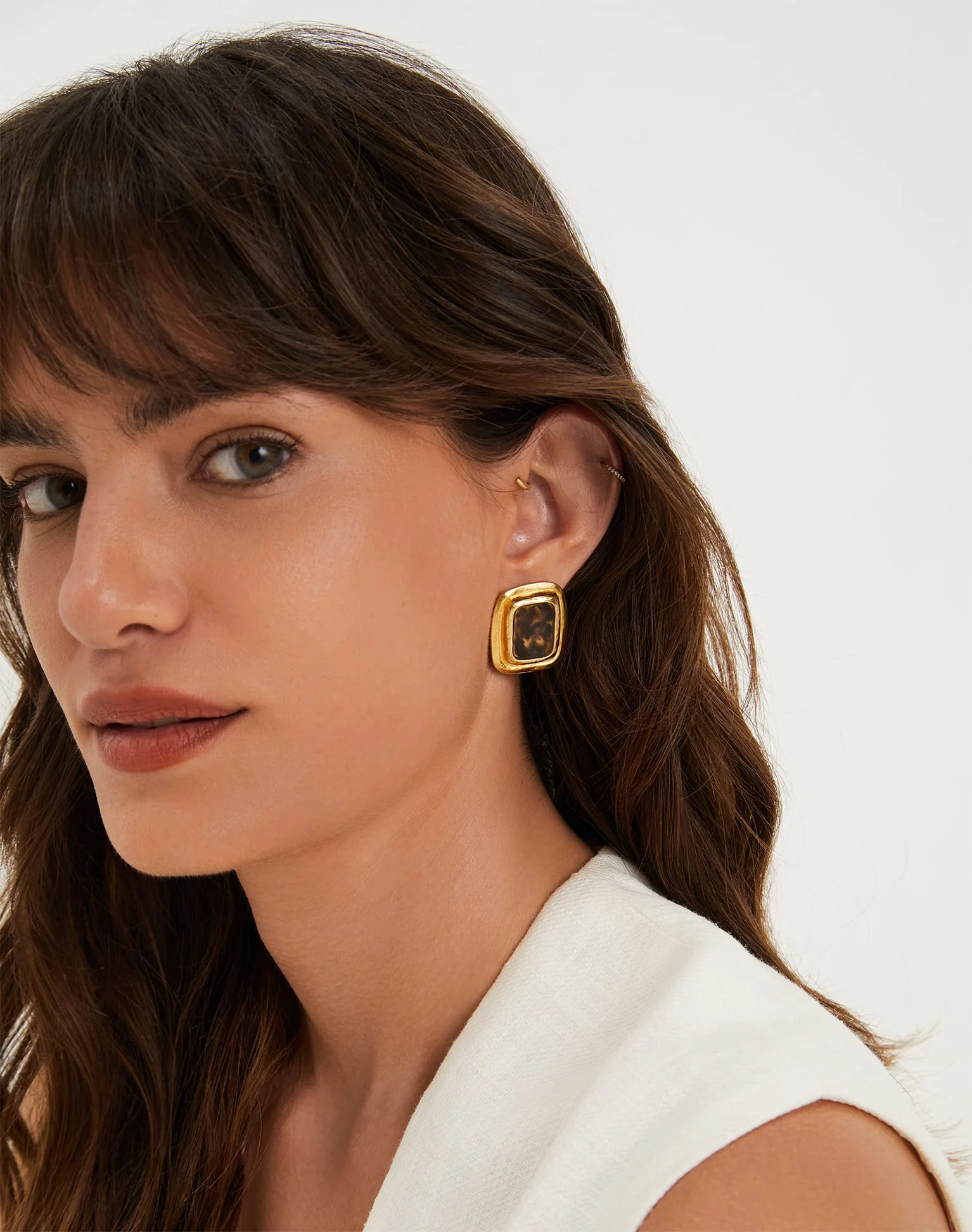 Emma Earrings - Gold - Image 2