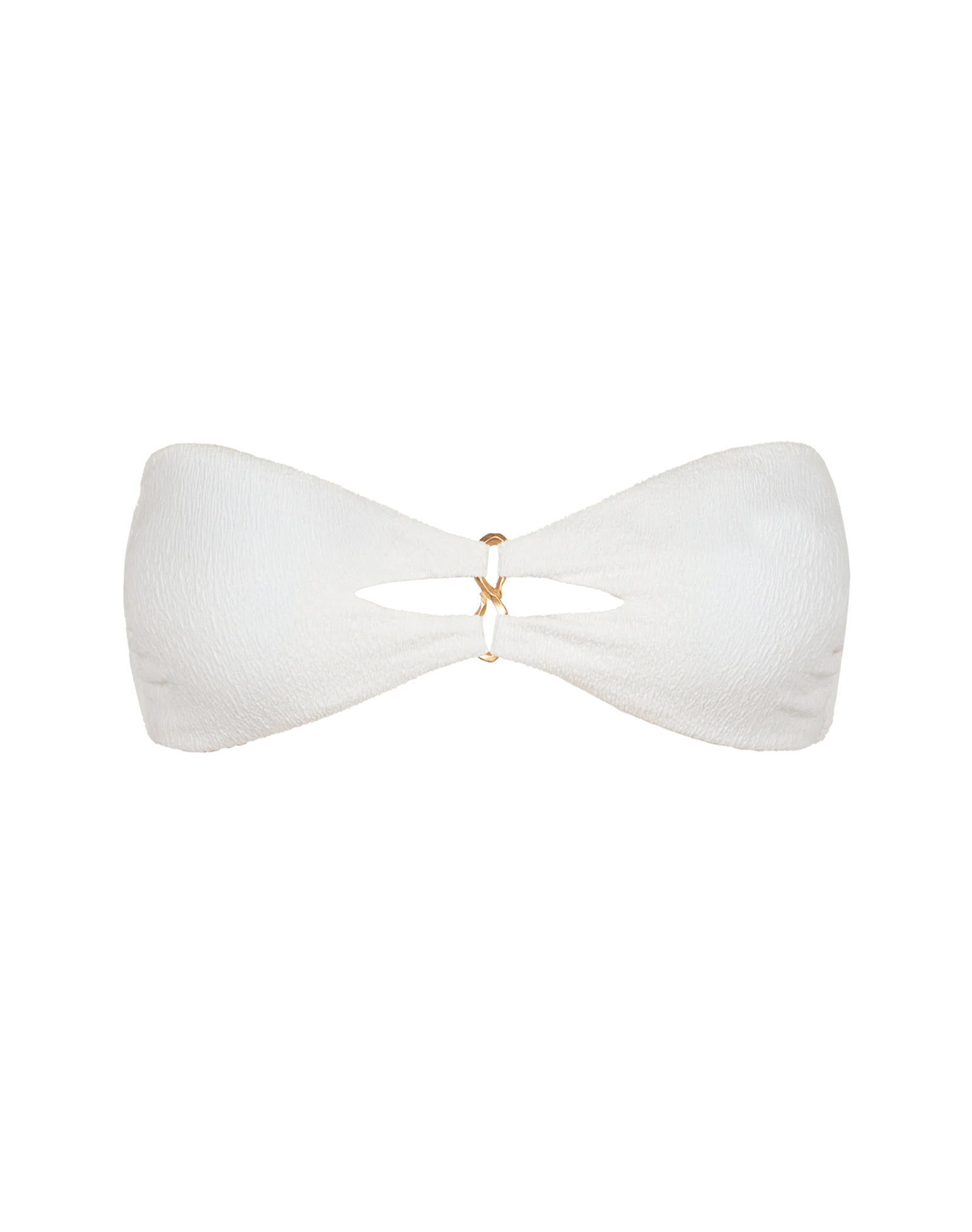 Firenze Solaro Bandeau Top - White