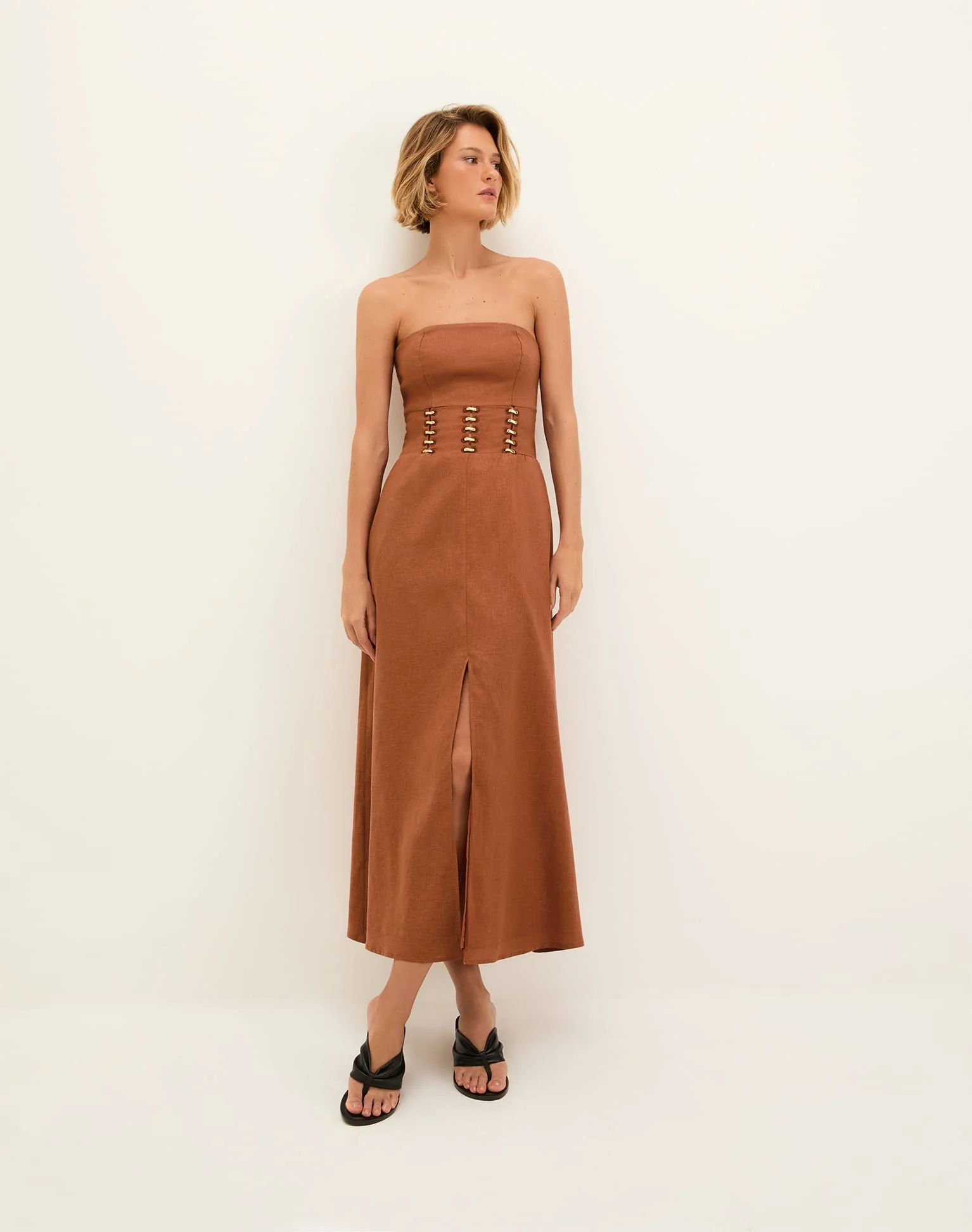 Greta Midi Dress - Devotion - Image 8