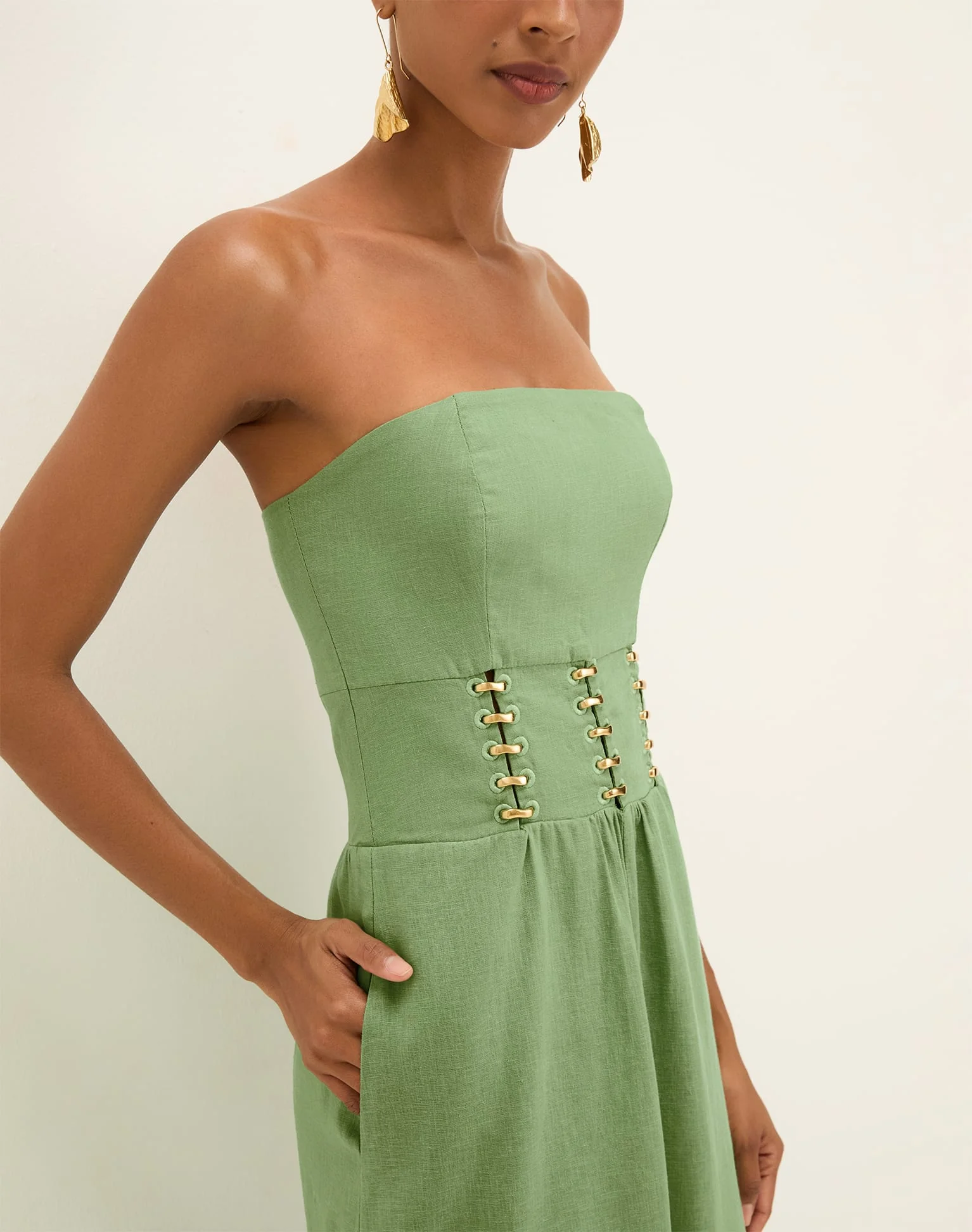 Greta Midi Dress - Paradiso - Image 3