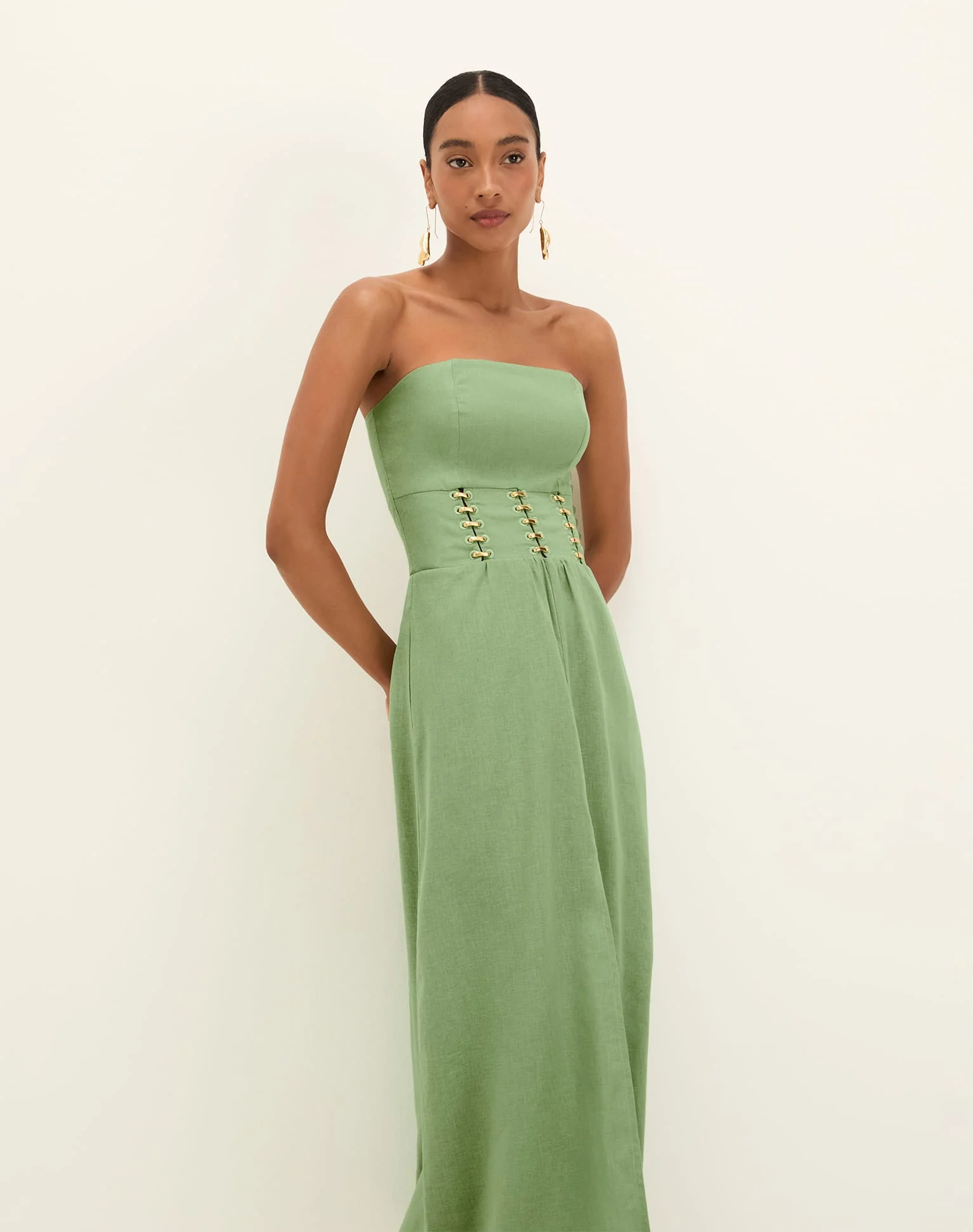 Greta Midi Dress - Paradiso - Image 4