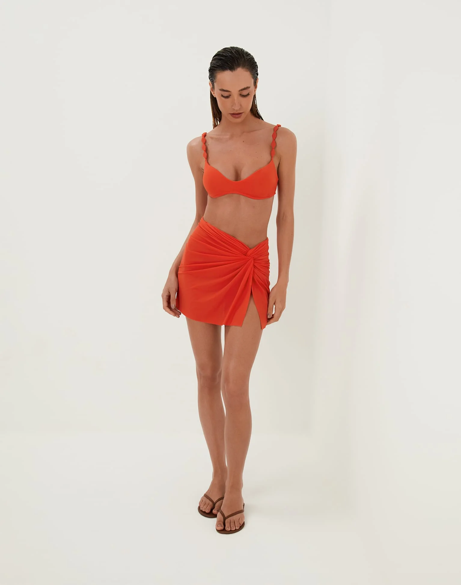 Karen Mini Pareo Skirt - Spritz - Image 4