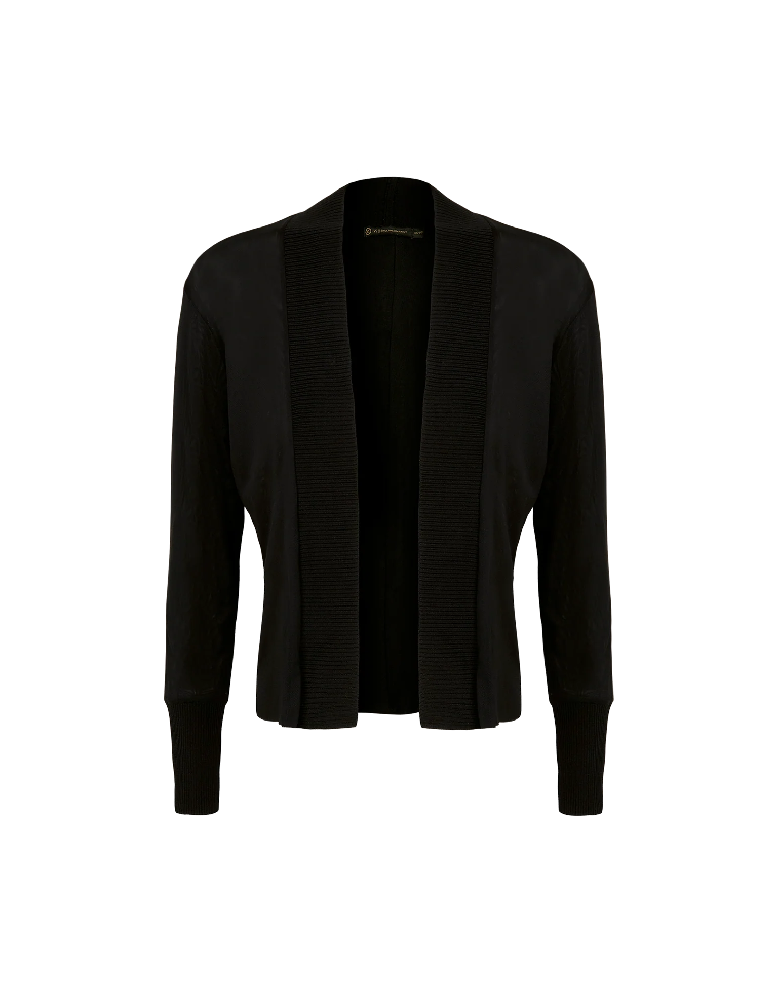 Knit Sia Cardigan - Black - Image 5