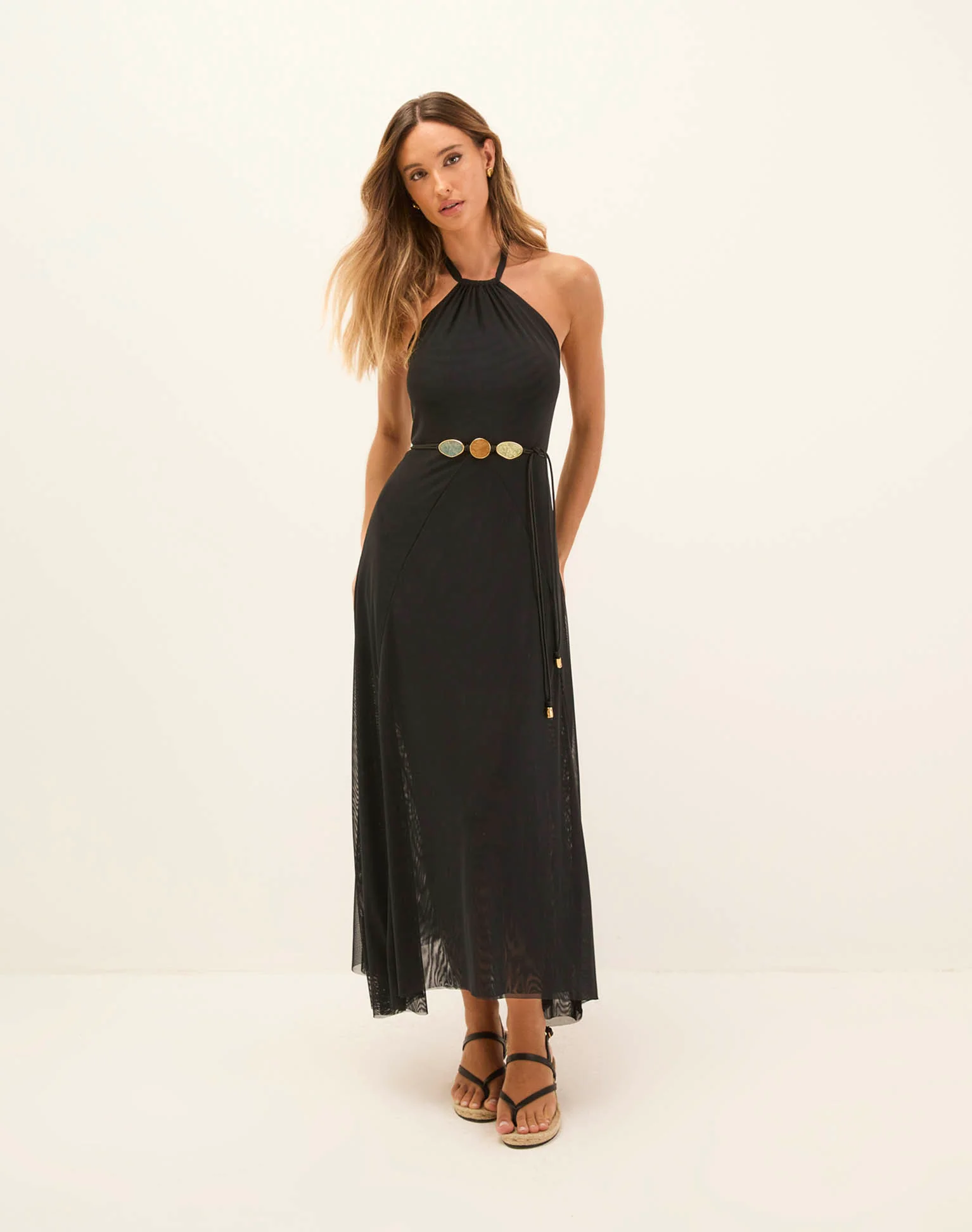 Lelia Long Dress - Black - Image 6