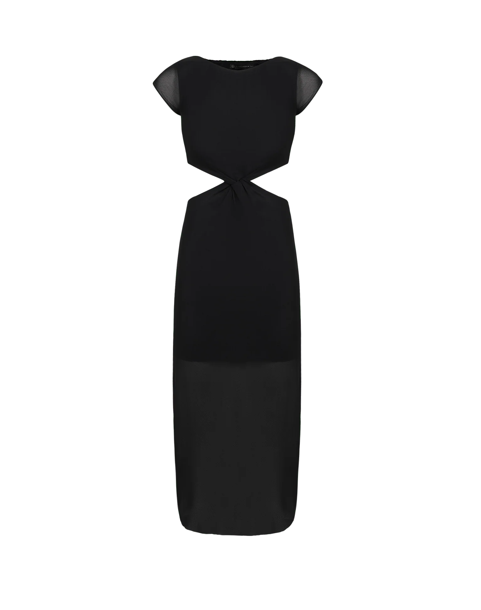 Lita Midi Dress - Black - Image 4