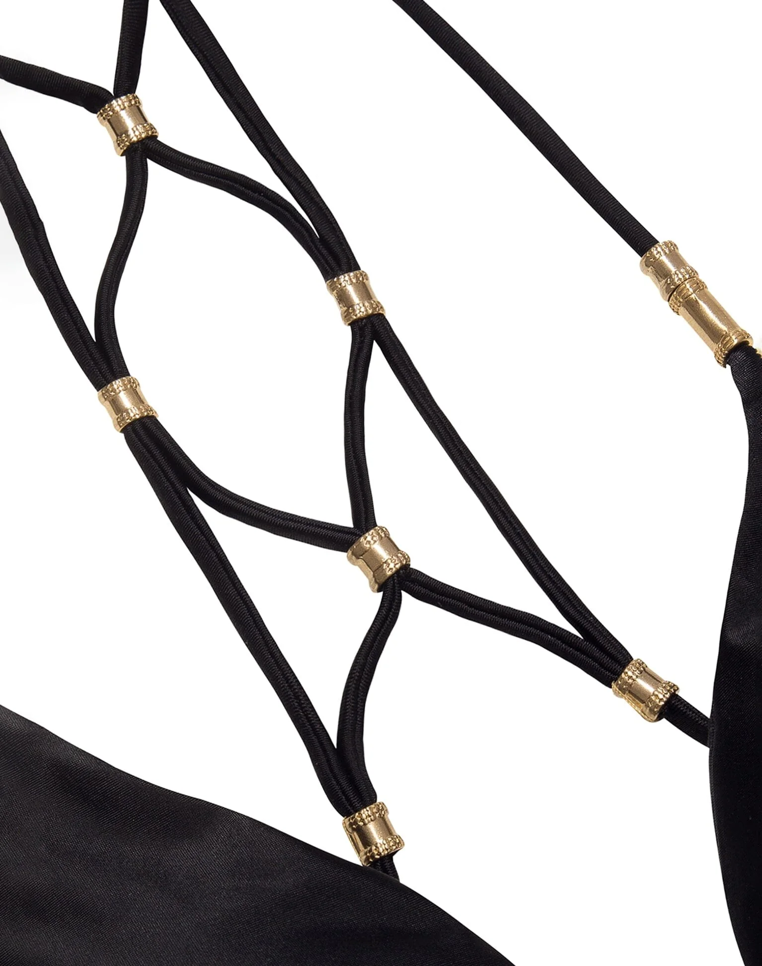 Lucy Triangle Top - Black - Image 6