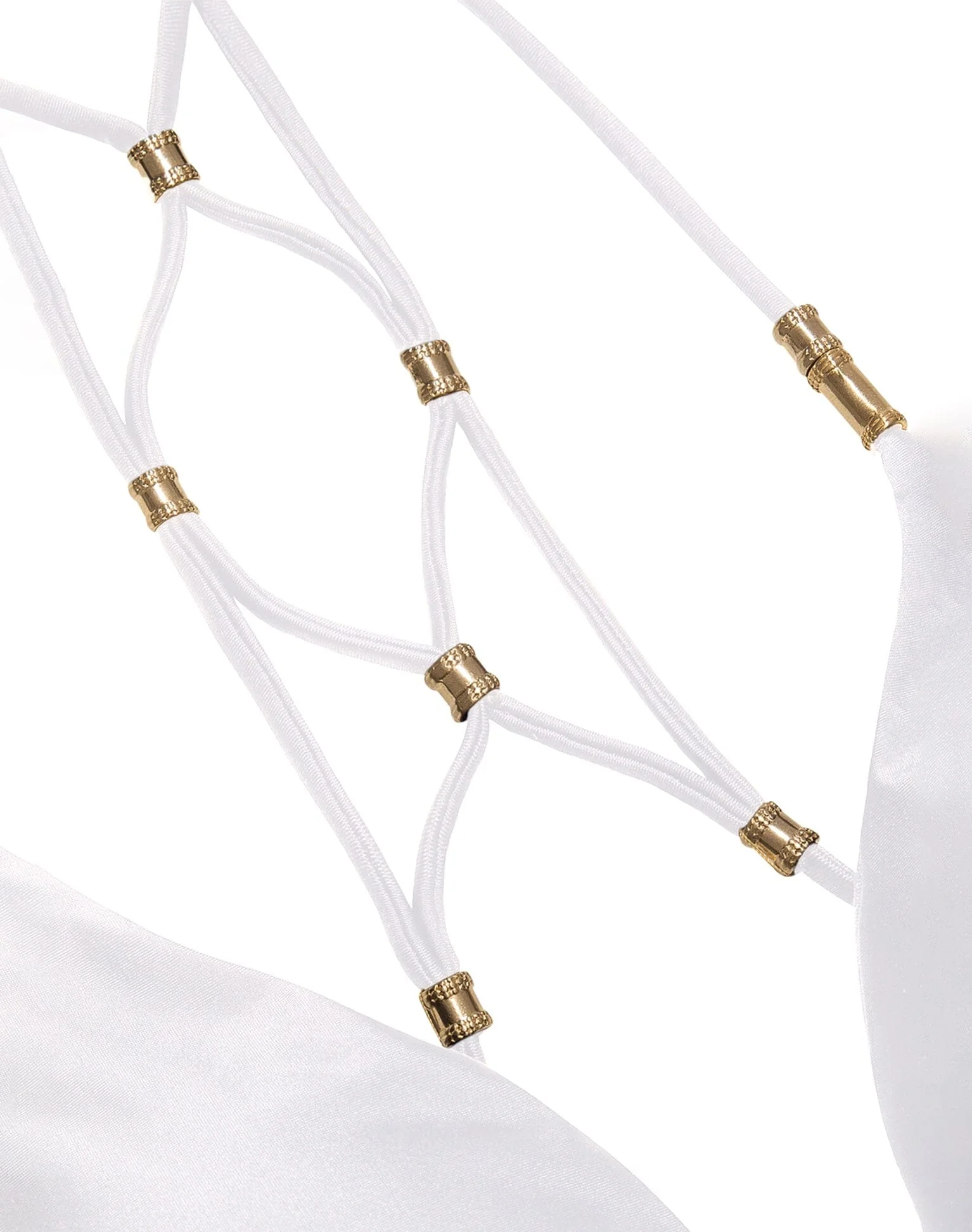 Lucy Triangle Top - White - Image 6