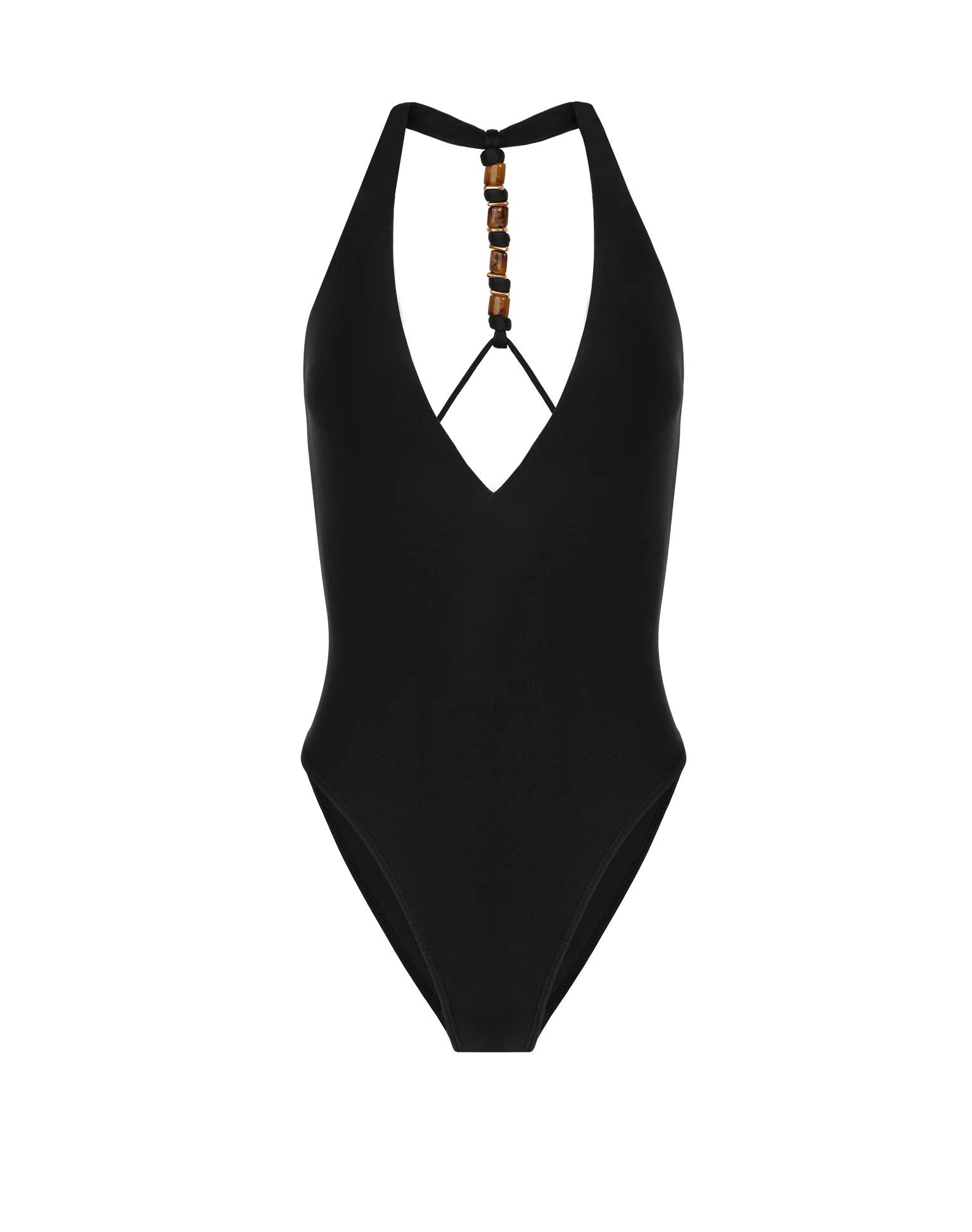 Matte Josi Bianca One Piece - Black - Image 5