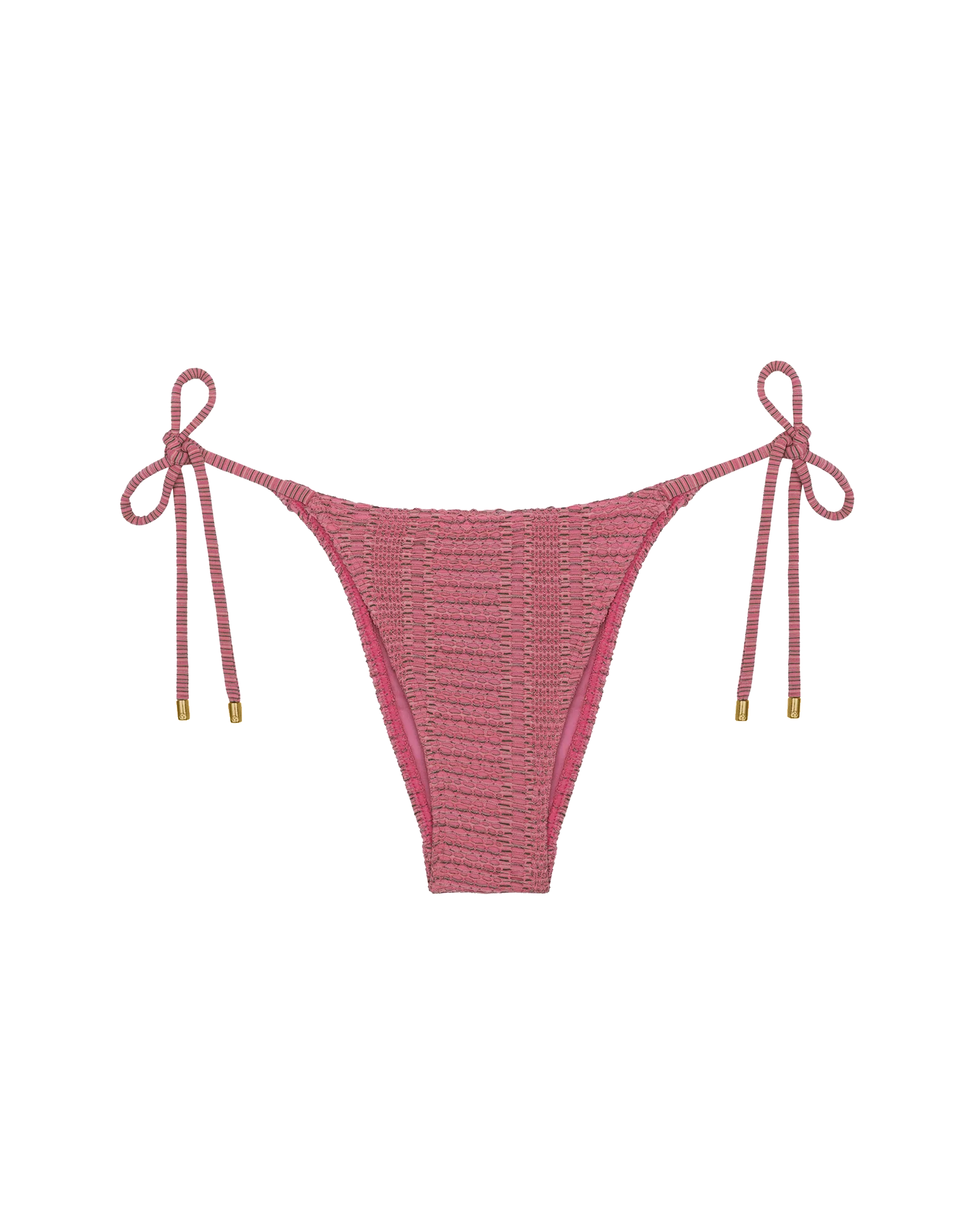 Mesh Tie Side Bottom - Pink Pearl - Image 8