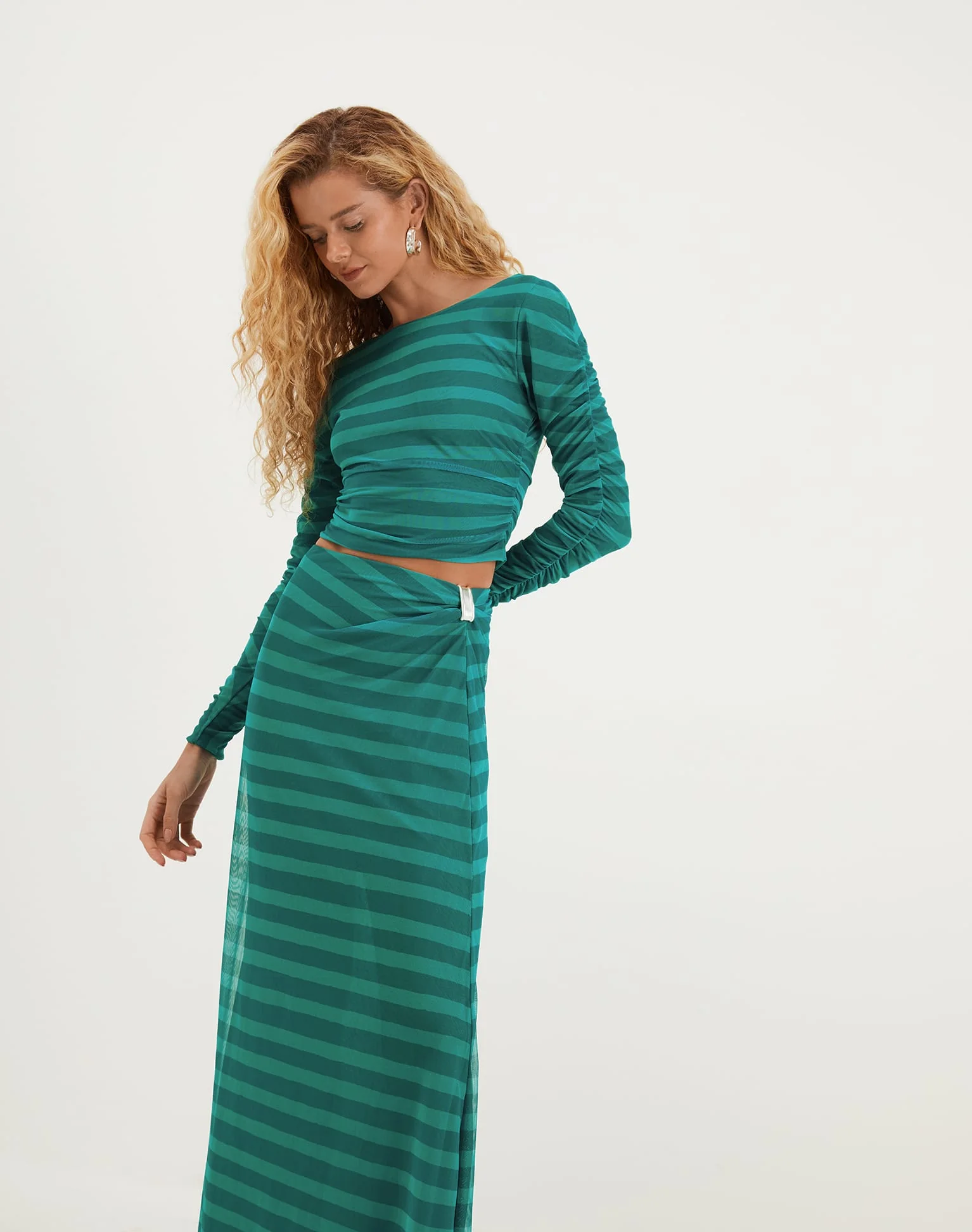 Mira Long Sleeve Top - Harmonie Yacht - Image 5