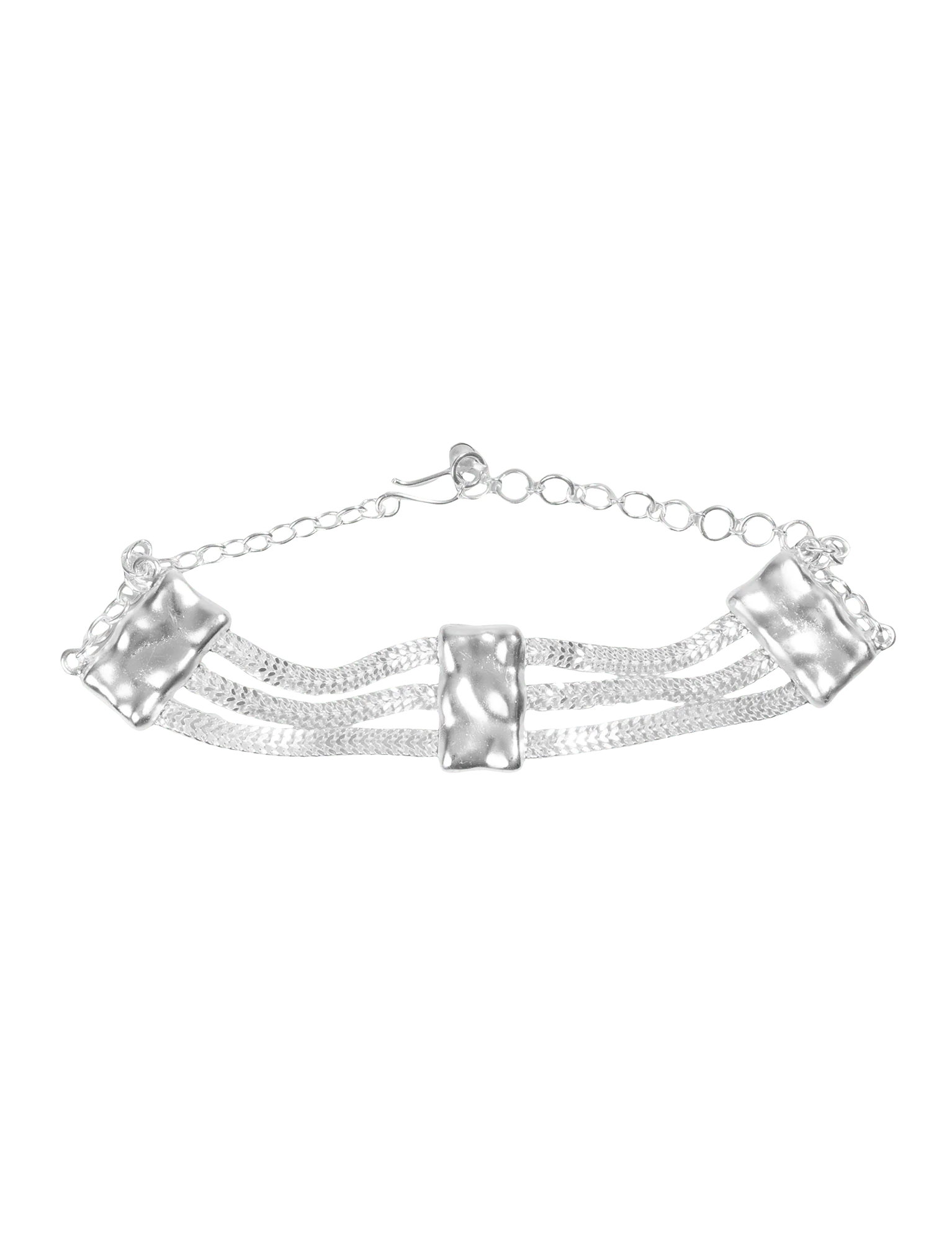 Naira Choker - Silver - Image 5