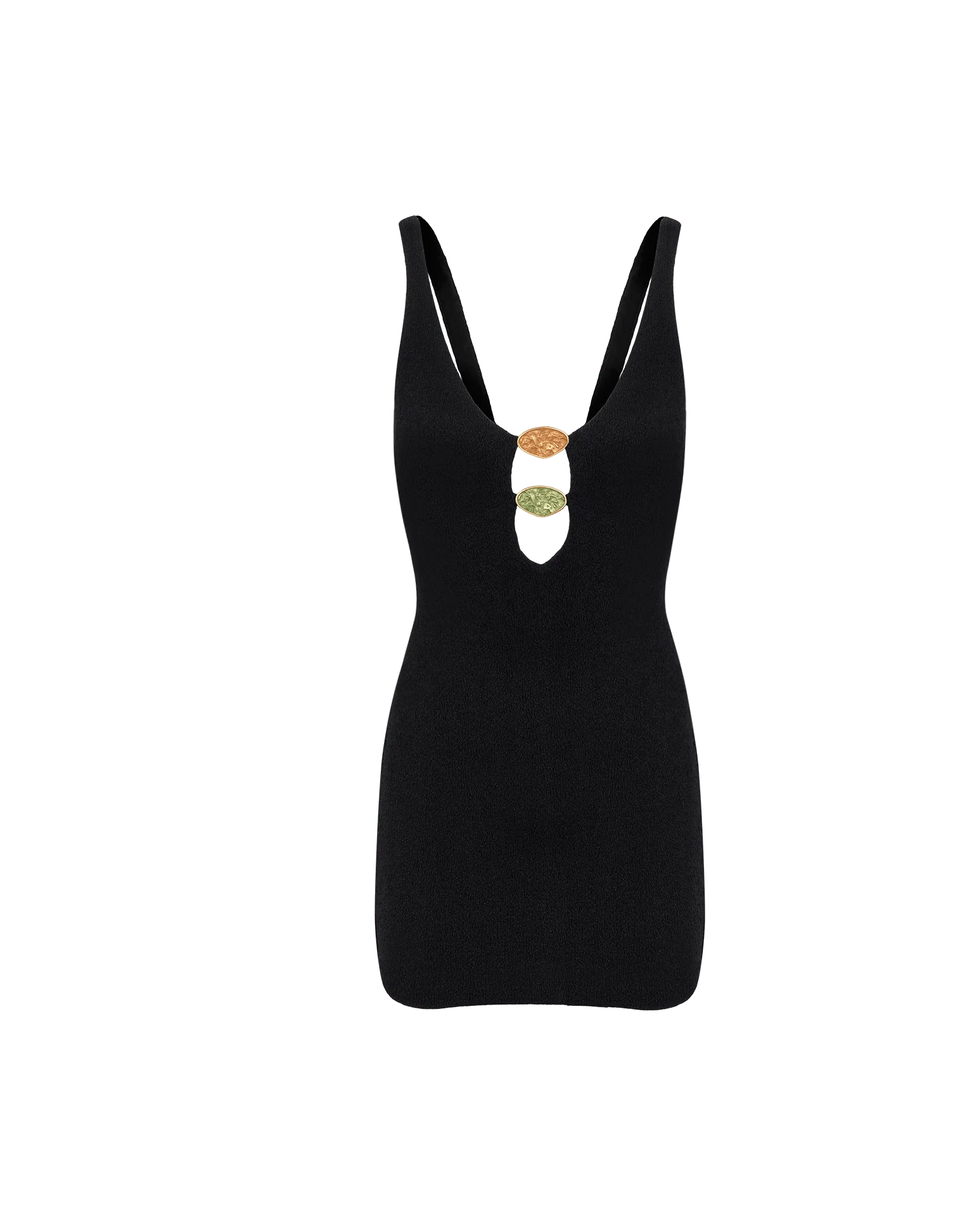 Firenze Rachel Short Dress - Black - Image 8