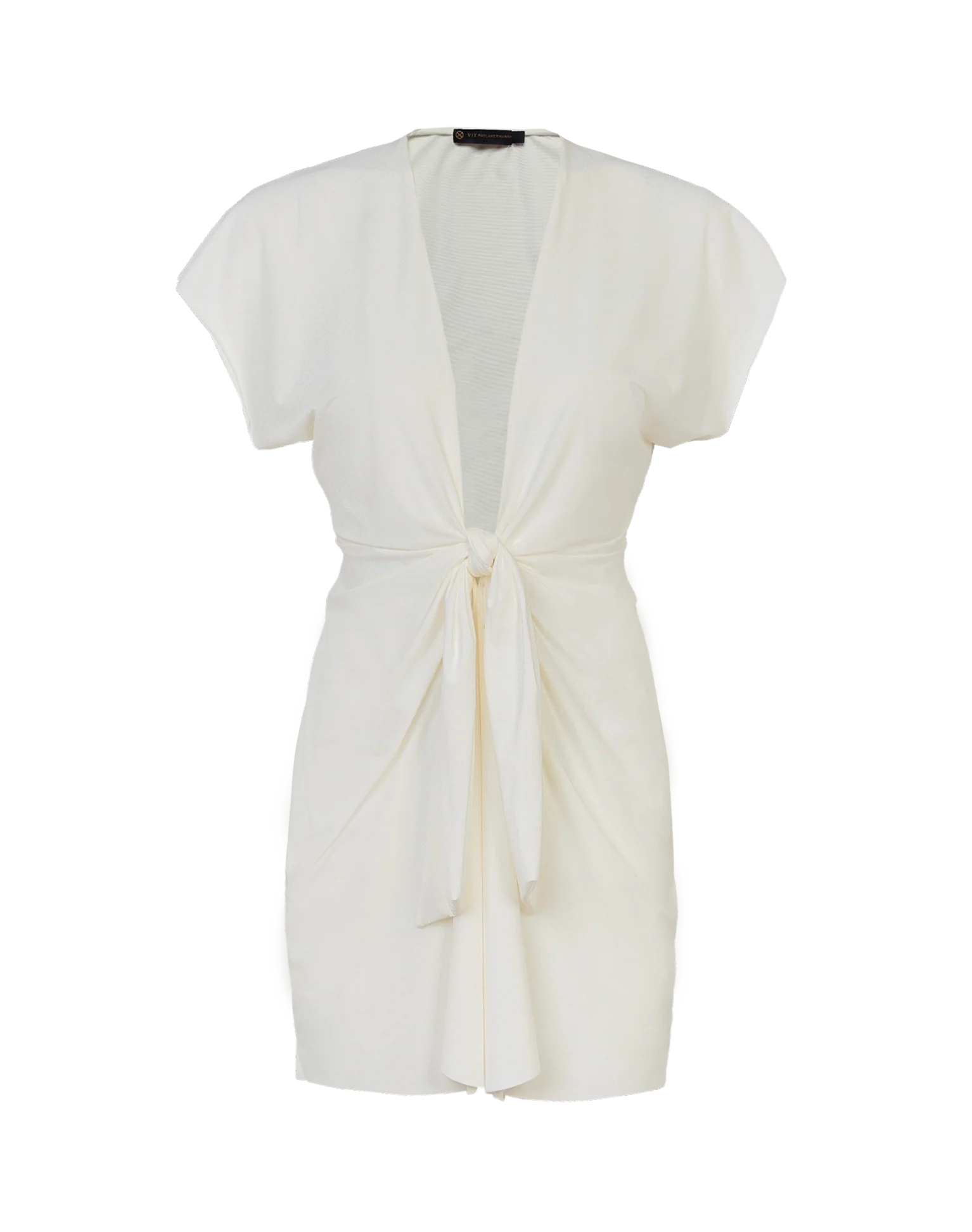 Sasha Short Cover Up - Off White - Image 5