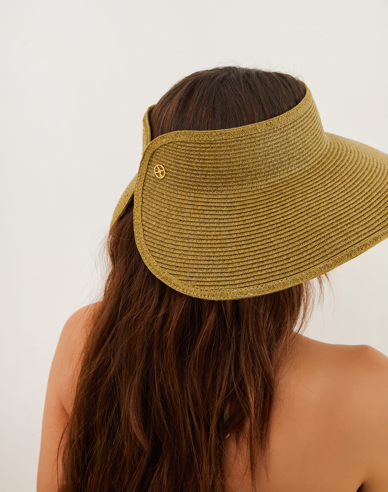 Straw Visor - Green - Image 4