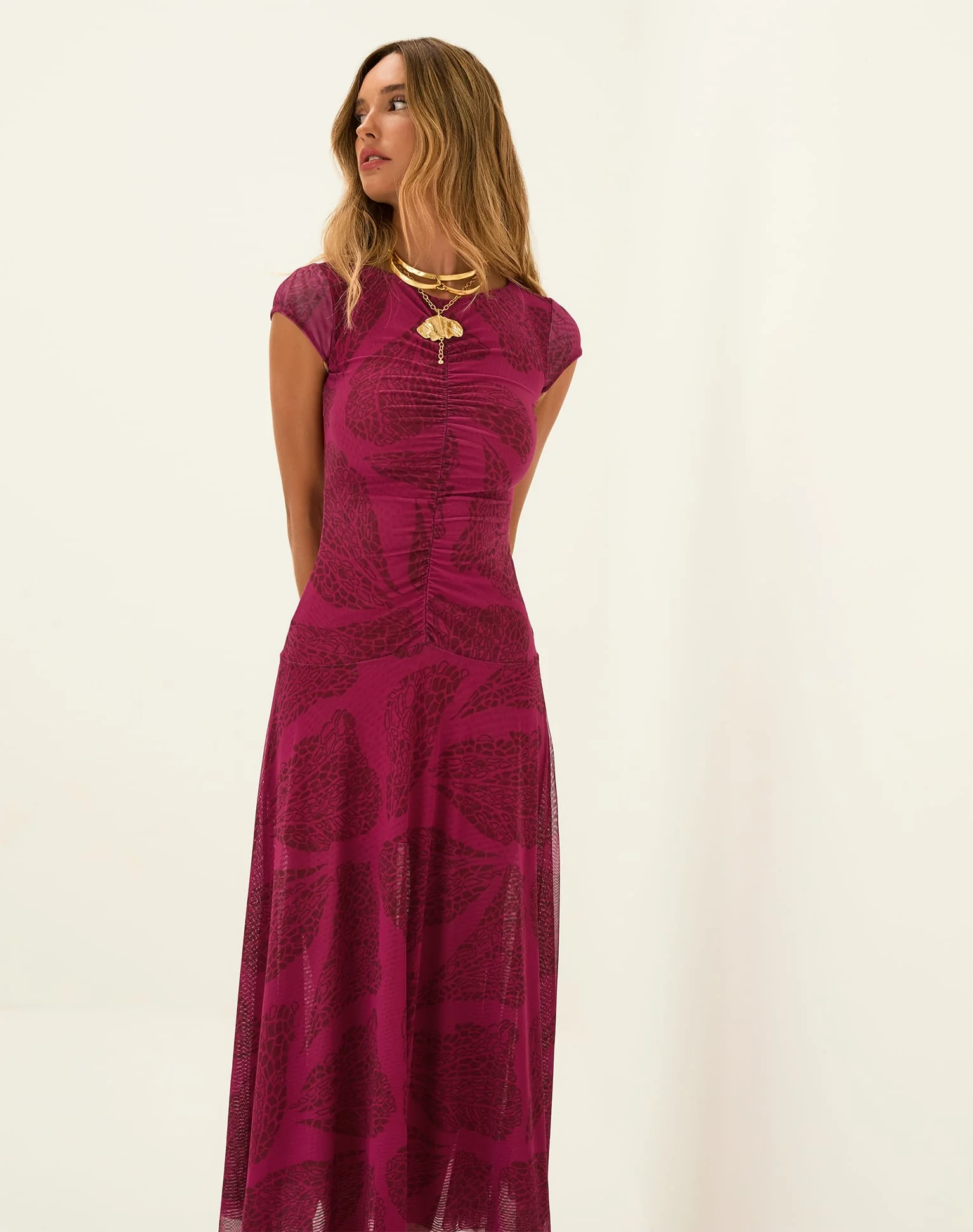 Susan Midi Dress - Roseate - Image 5